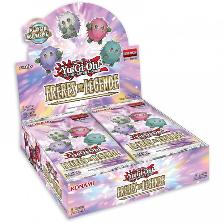 Yu Gi Oh Display De Boosters Fr Res De L Gende Brol Dracaugames