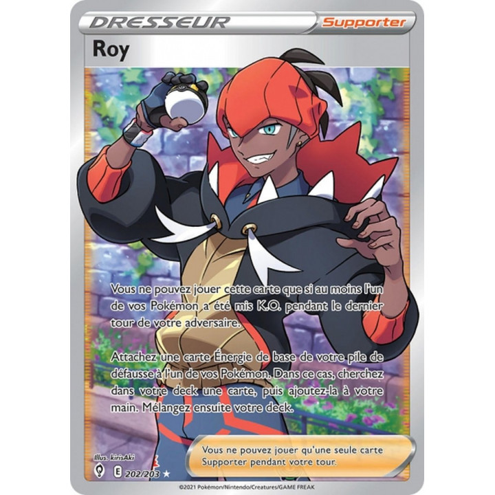 Roy - EB07 202/203 - Évolution Céleste SWSH07 - Cartes Pokémon