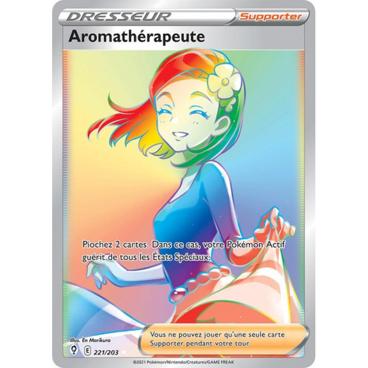 Aromathérapeute - EB07 221/203 - Évolution Céleste SWSH07 - Cartes Pokémon