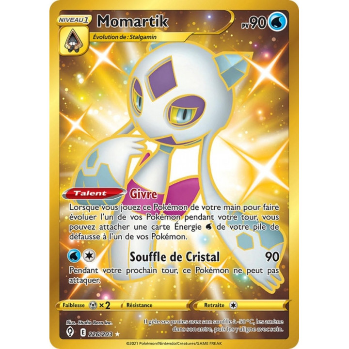 Momartik - EB07 226/203 - Évolution Céleste SWSH07 - Cartes Pokémon