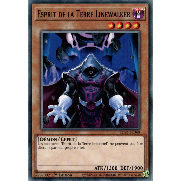 Esprit de la Terre Linewalker - LDS3-FR048 - Cartes Yu-Gi-Oh!