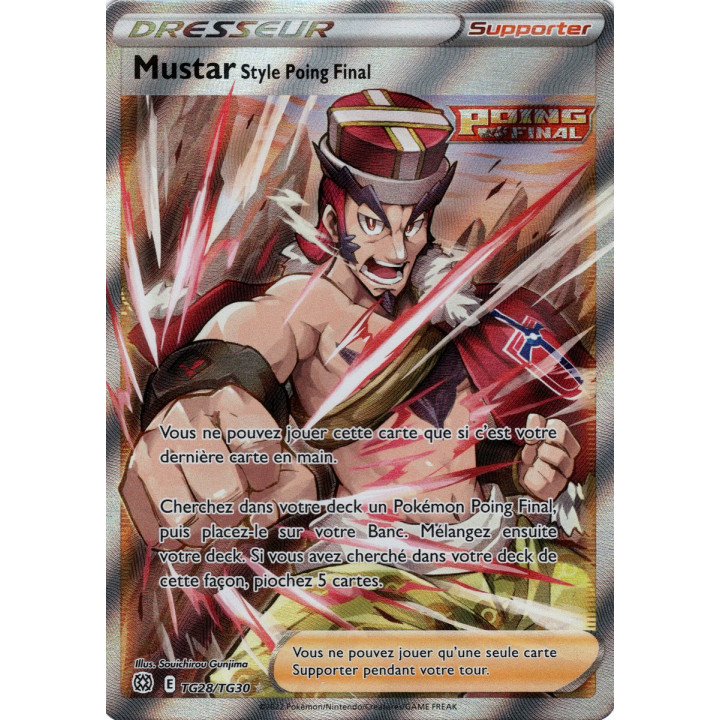 Mustar Style Poing Final - EB09 TG28/TG30 - Stars Étincelantes SWSH09 - Cartes Pokémon