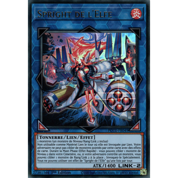 Spright de l'Elfe - POTE-FR049 - Carte Yu-Gi-Oh!