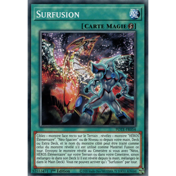 Surfusion - POTE-FR054 - Carte Yu-Gi-Oh!