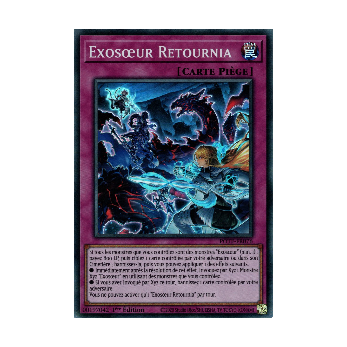 Exosœur Retournia - POTE-FR076 - Carte Yu-Gi-Oh! à l'unité - DracauGames