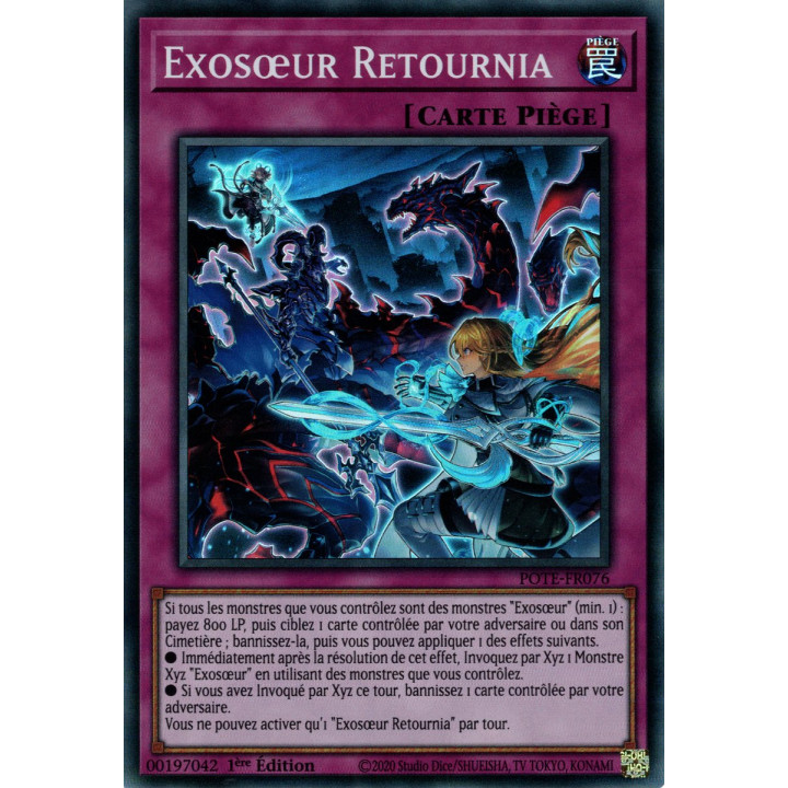 Exosœur Retournia - POTE-FR076 - Carte Yu-Gi-Oh!