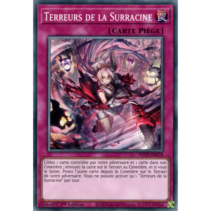 Terreurs de la Surracine - POTE-FR078 - Carte Yu-Gi-Oh!