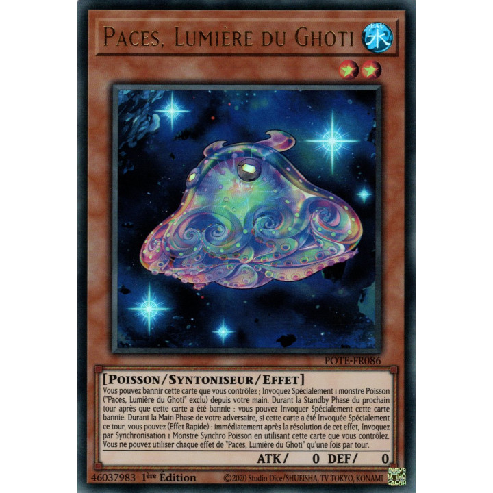 Paces, Lumière du Ghoti - POTE-FR086 - Carte Yu-Gi-Oh!