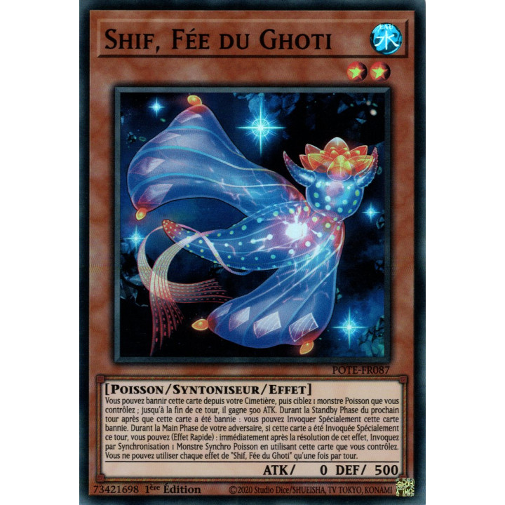 Shif, Fée du Ghoti - POTE-FR087 - Carte Yu-Gi-Oh!