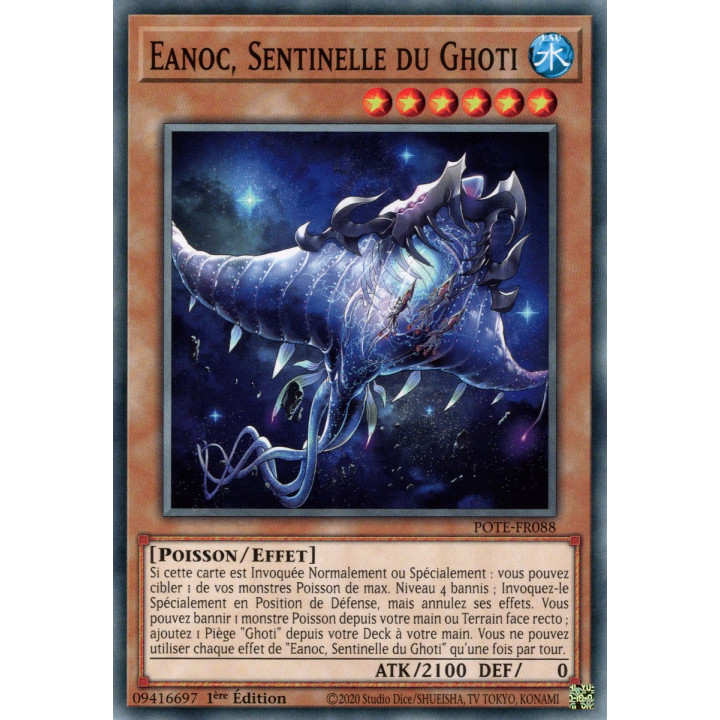 Eanoc, Sentinelle du Ghoti - POTE-FR088 - Carte Yu-Gi-Oh!