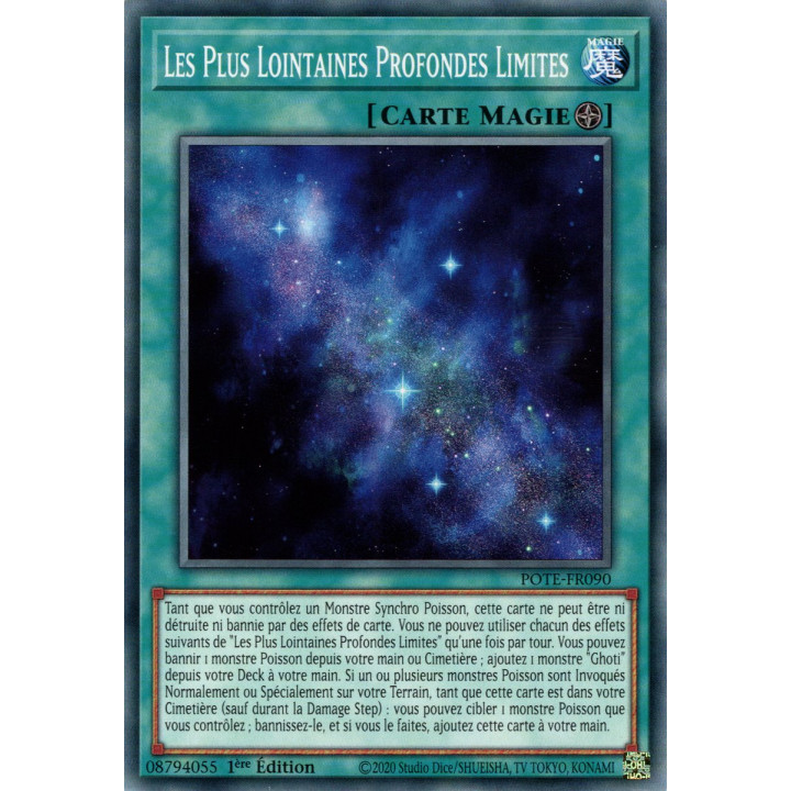 Les Plus Lointaines Profondes Limites - POTE-FR090 - Carte Yu-Gi-Oh!