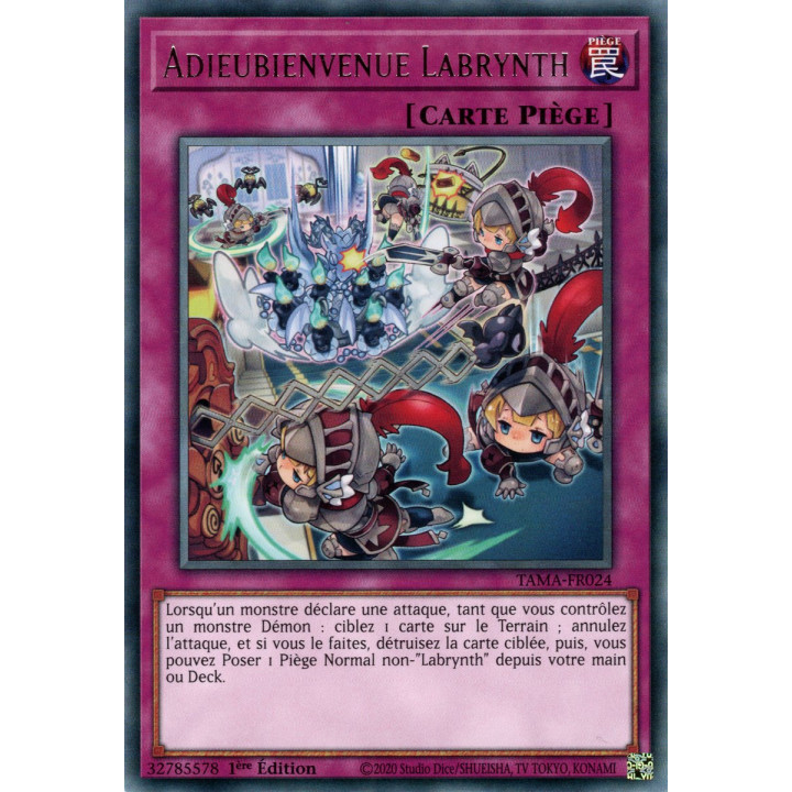 Adieubienvenue Labrynth - TAMA-FR024 - Yu-Gi-Oh!