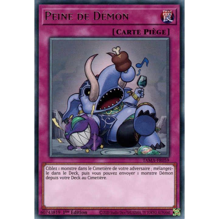 Peine de Démon - TAMA-FR059 - Yu-Gi-Oh!