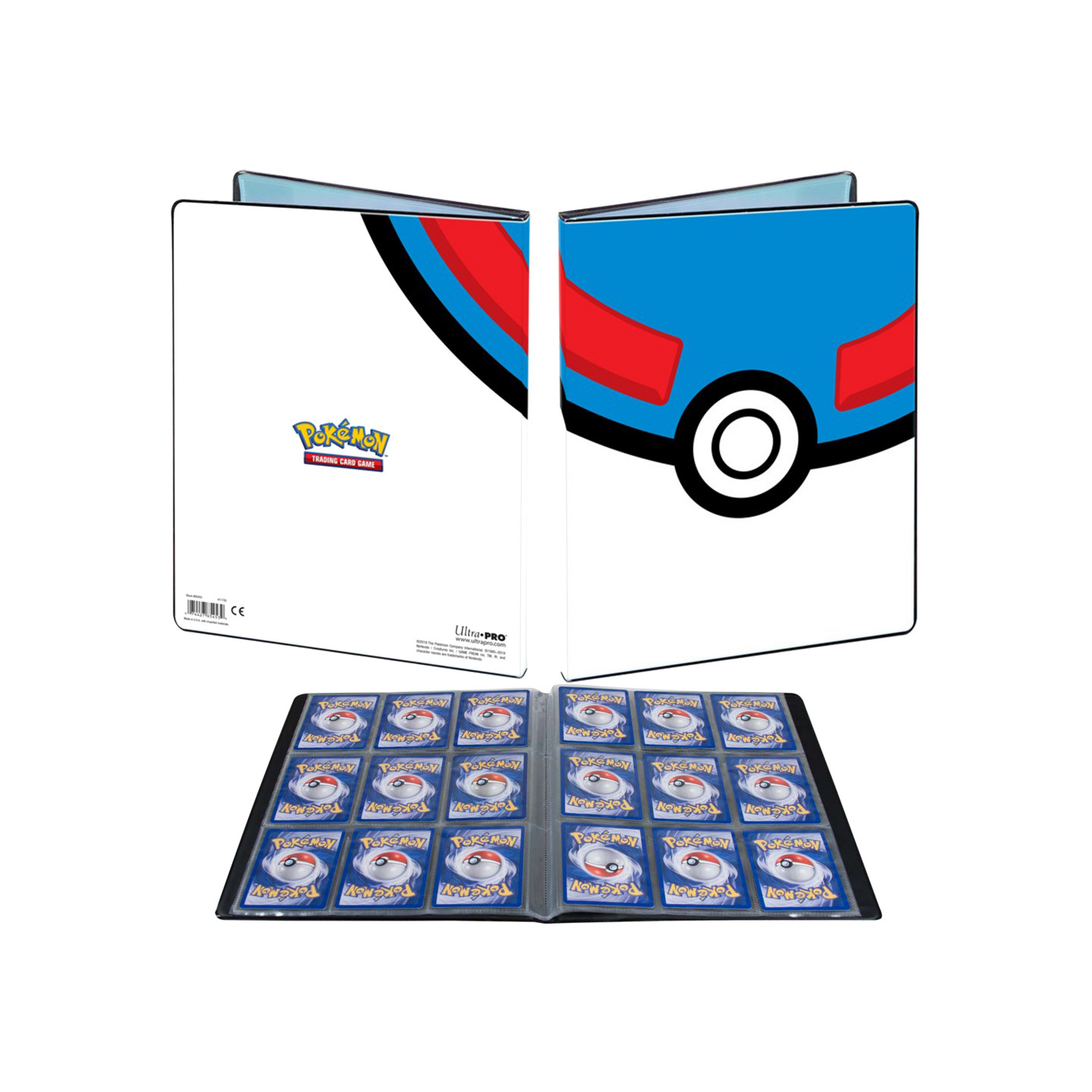 Classeur 160 cartes A4 - Gamegenic / Pokemon