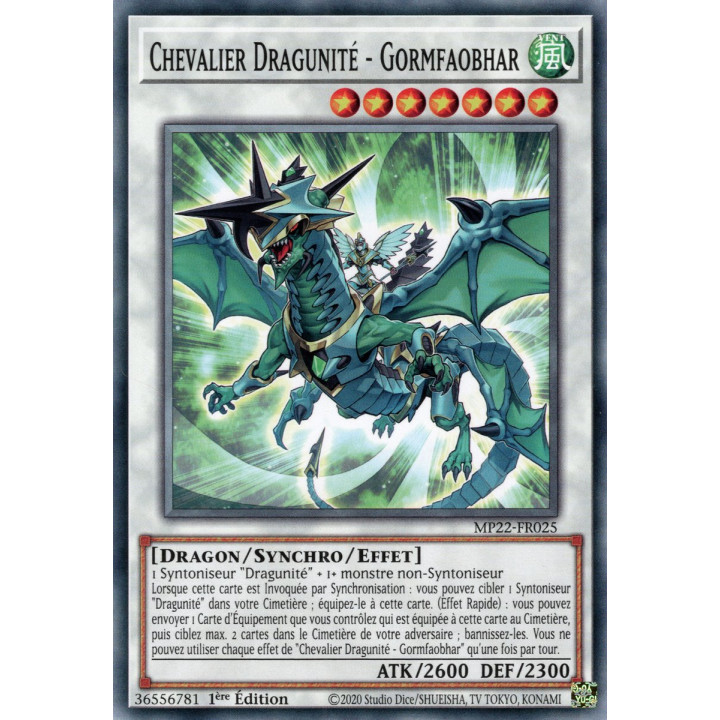 Chevalier Dragunité - Gormfaobhar - MP22-FR025