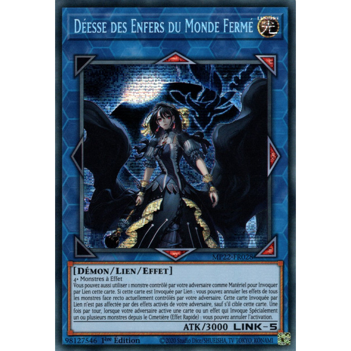 Déesse des Enfers du Monde Fermé - MP22-FR028