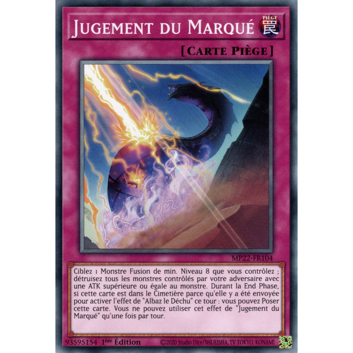 Jugement du Marqué - MP22-FR104