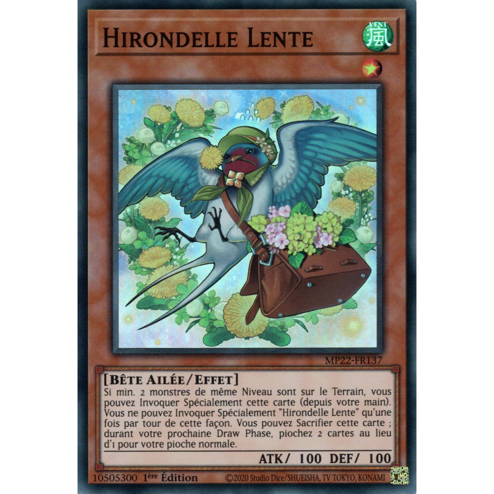 Hirondelle Lente - MP22-FR137