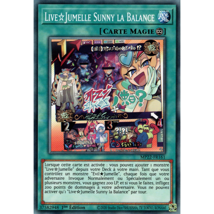 Live☆Jumelle Sunny la Balance - MP22-FR161