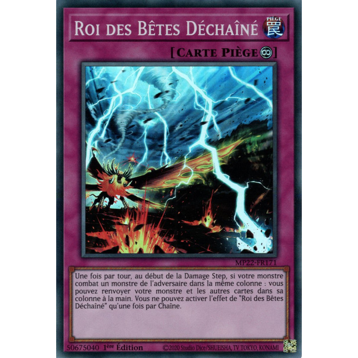 Roi des Bêtes Déchaîné - MP22-FR171