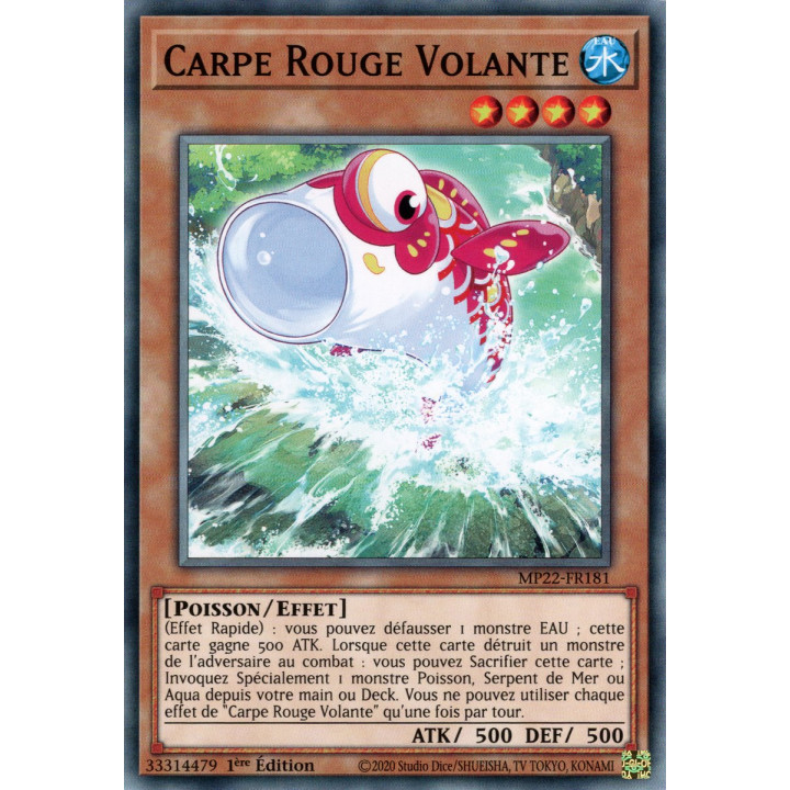 Carpe Rouge Volante - MP22-FR181