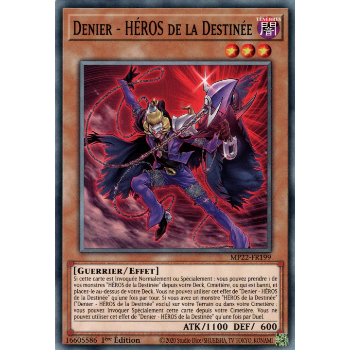 Denier - HÉROS de la Destinée - MP22-FR199