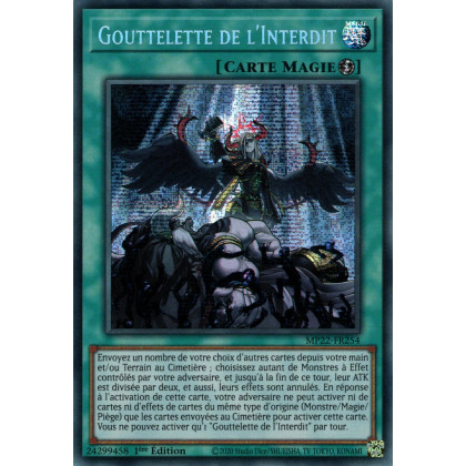 Gouttelette de l'Interdit - MP22-FR254