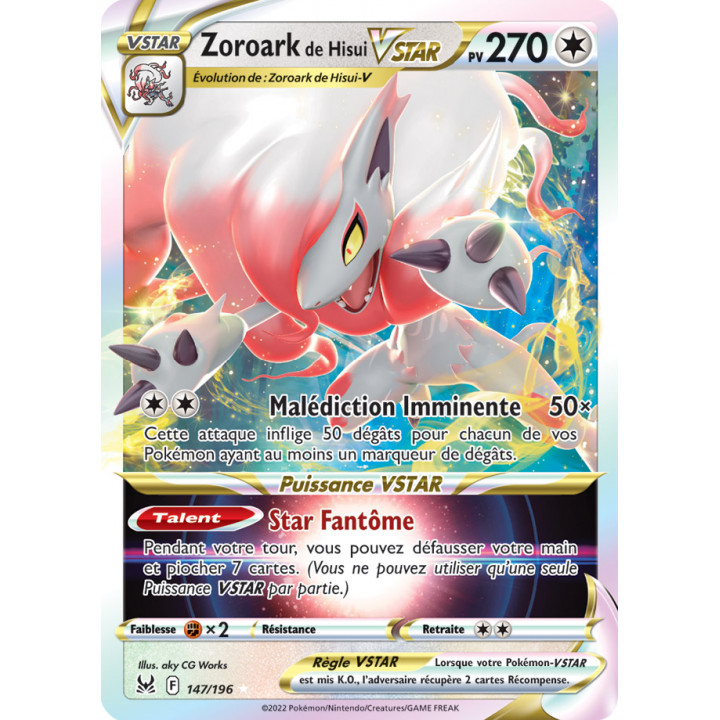 Zoroark de Hisui VSTAR - Origine Perdue - EB11 - 147/196