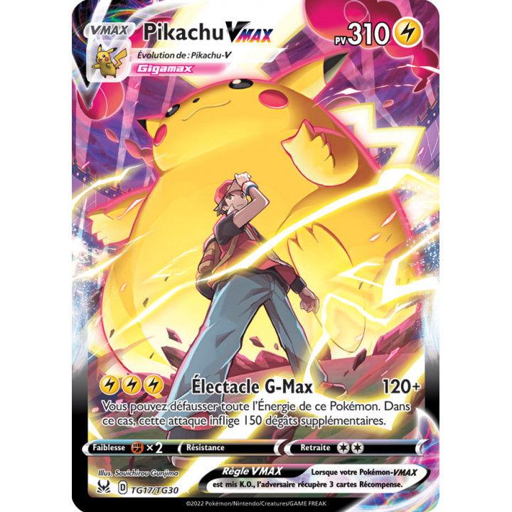 Pikachu VMAX - Origine Perdue - EB11 - TG17/TG30