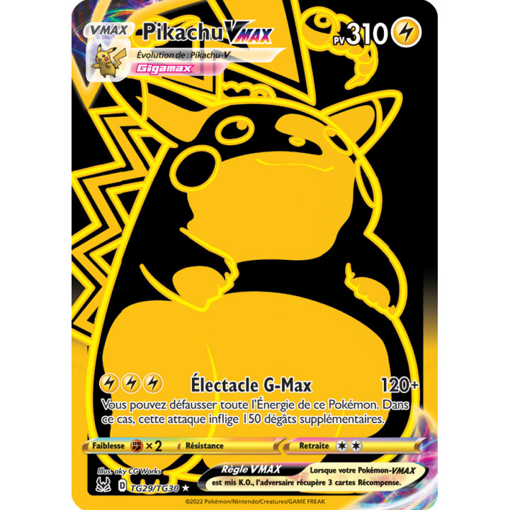 Pikachu VMAX - Origine Perdue - EB11 - TG29/TG30