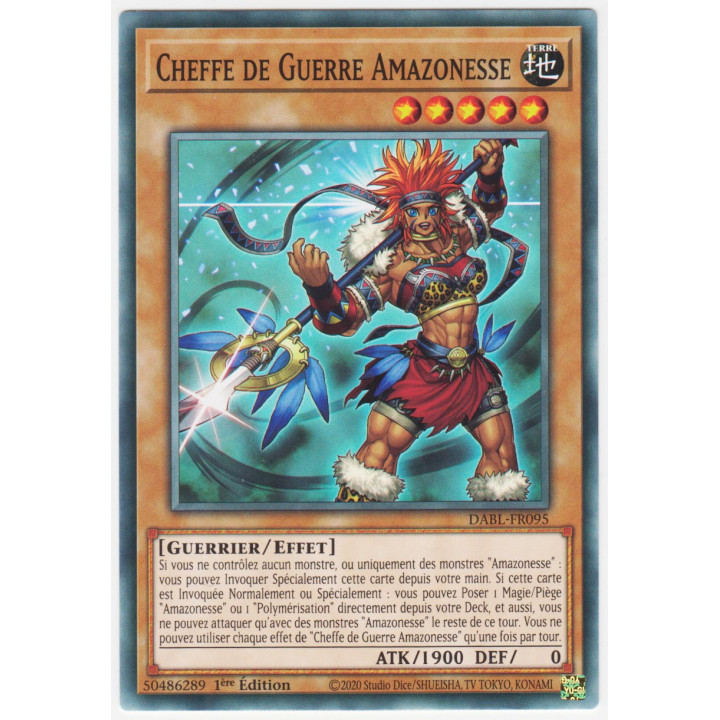 Cheffe de Guerre Amazonesse - DABL-FR095