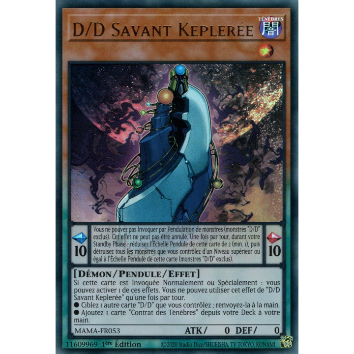 D/D Savant Keplerée - MAMA-FR053