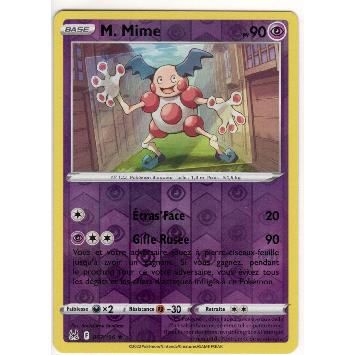 M. Mime - 067/196 - Holo Reverse - Origine Perdue - EB11