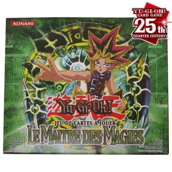 Yu Gi Oh Display Boite De 24 Boosters Le Maître Des Magies 25ème