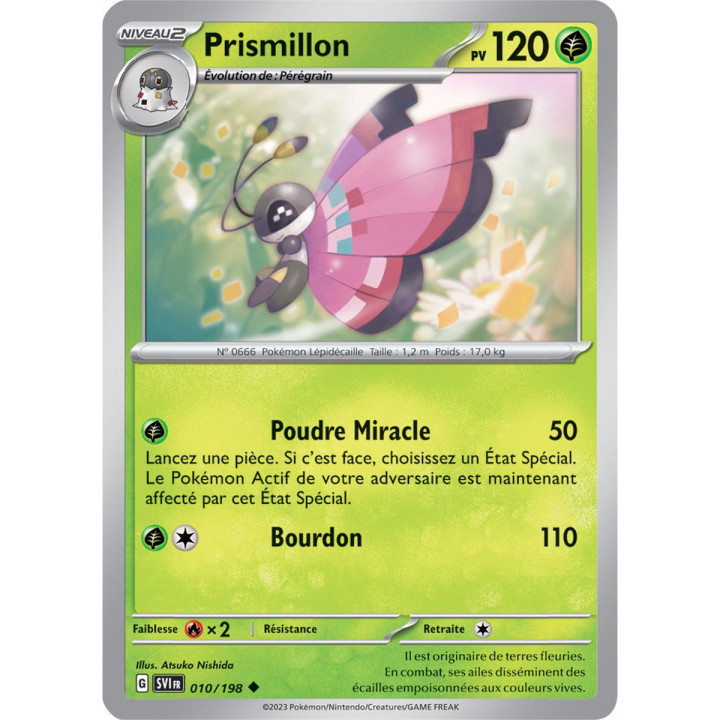 Prismillon - 010/198 - Carte Pokémon Écarlate et Violet EV01