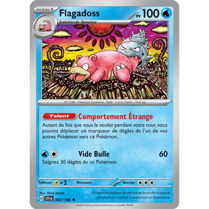 Flagadoss - 043/198 - Carte Pokémon Écarlate et Violet EV01