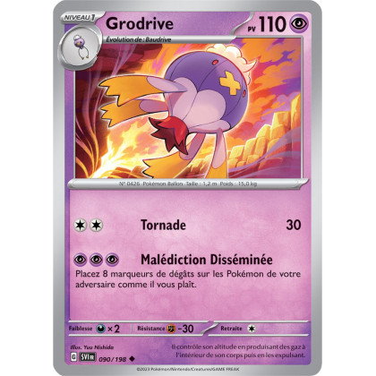 Grodrive - 090/198 - Carte Pokémon Écarlate et Violet EV01