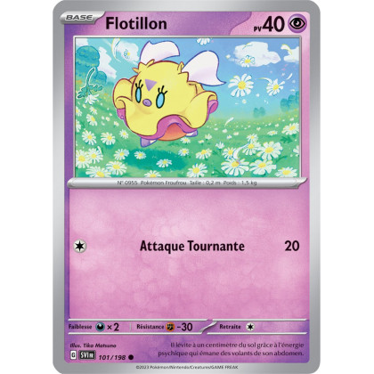 Flotillon - 101/198 - Carte Pokémon Écarlate et Violet EV01