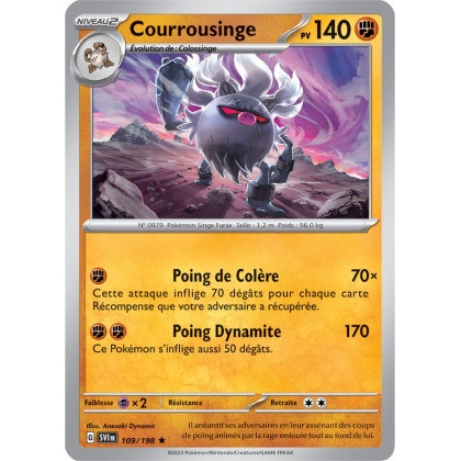 Courrousinge - 109/198 - Carte Pokémon Écarlate et Violet EV01