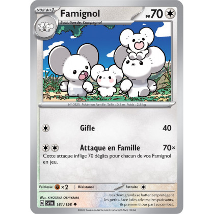 Famignol - 161/198 - Carte Pokémon Écarlate et Violet EV01