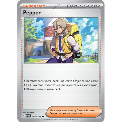 Pepper - 166/198 - Carte Pokémon Écarlate et Violet EV01