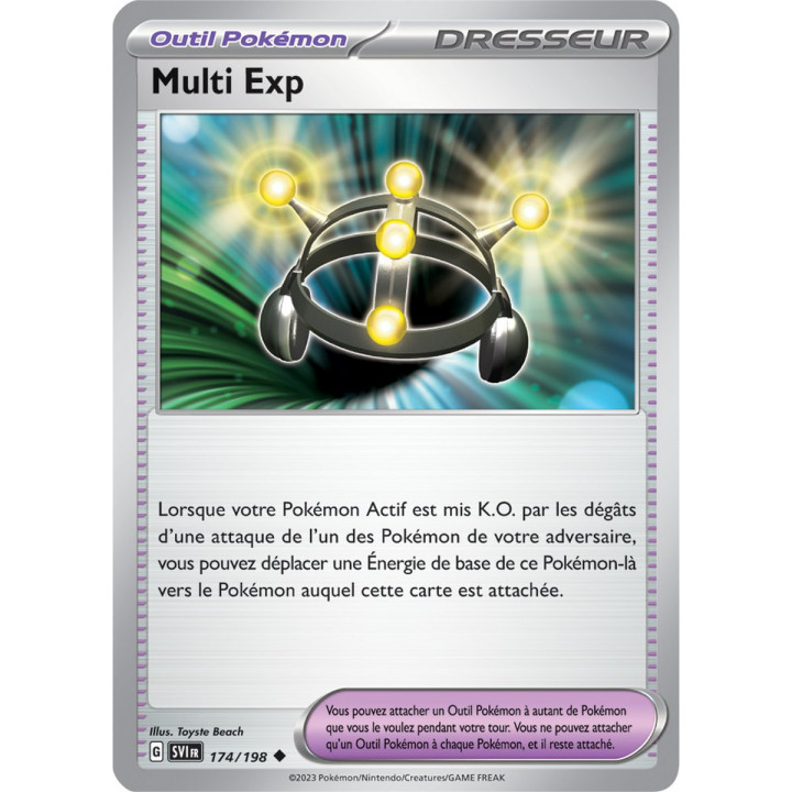 Multi Exp - 174/198 - Carte Pokémon Écarlate et Violet EV01