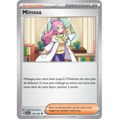 Mimosa - 179/198 - Carte Pokémon Écarlate et Violet EV01