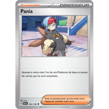 Pania - 183/198 - Carte Pokémon Écarlate et Violet EV01