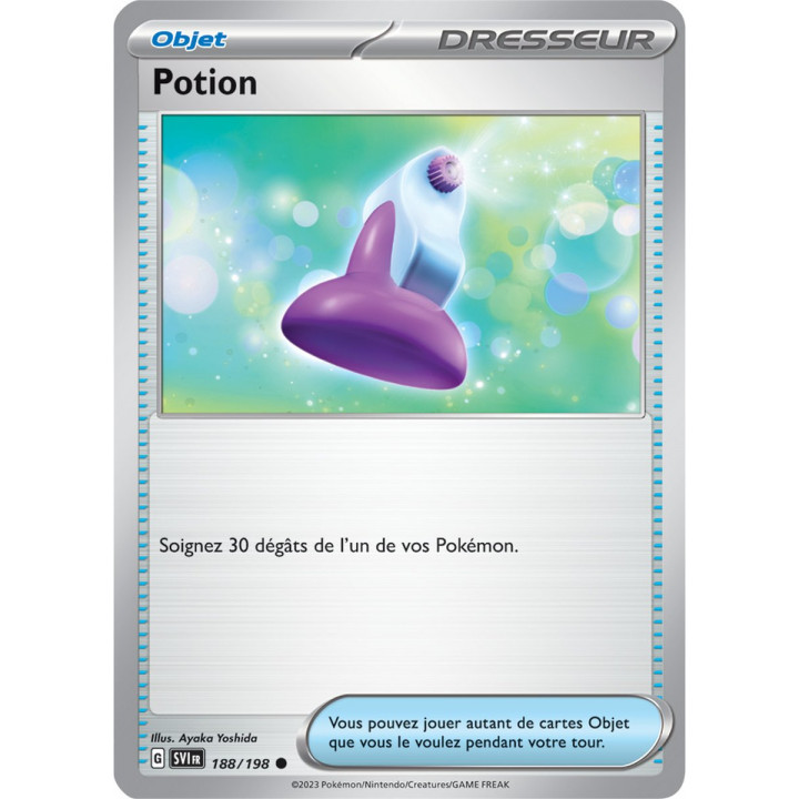 Potion - 188/198 - Carte Pokémon Écarlate et Violet EV01