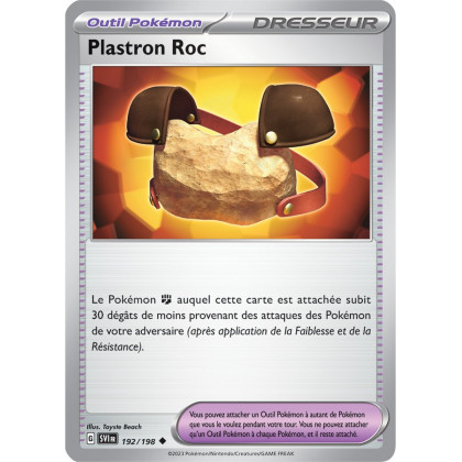 Plastron Roc - 192/198 - Carte Pokémon Écarlate et Violet EV01