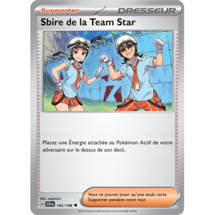 Sbire de la Team Star - 195/198 - Carte Pokémon Écarlate et Violet EV01