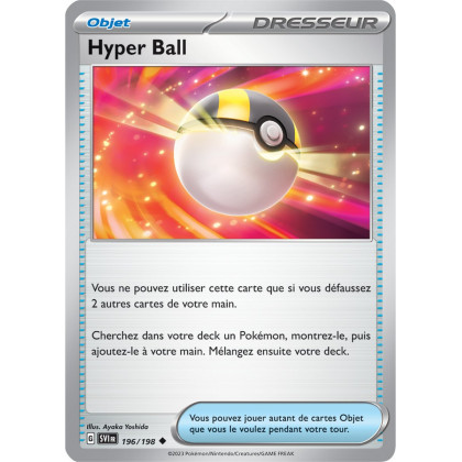 Hyper Ball - 196/198 - Carte Pokémon Écarlate et Violet EV01