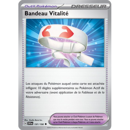 Bandeau Vitalité - 197/198 - Carte Pokémon Écarlate et Violet EV01