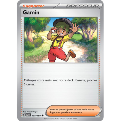 Gamin - 198/198 - Carte Pokémon Écarlate et Violet EV01